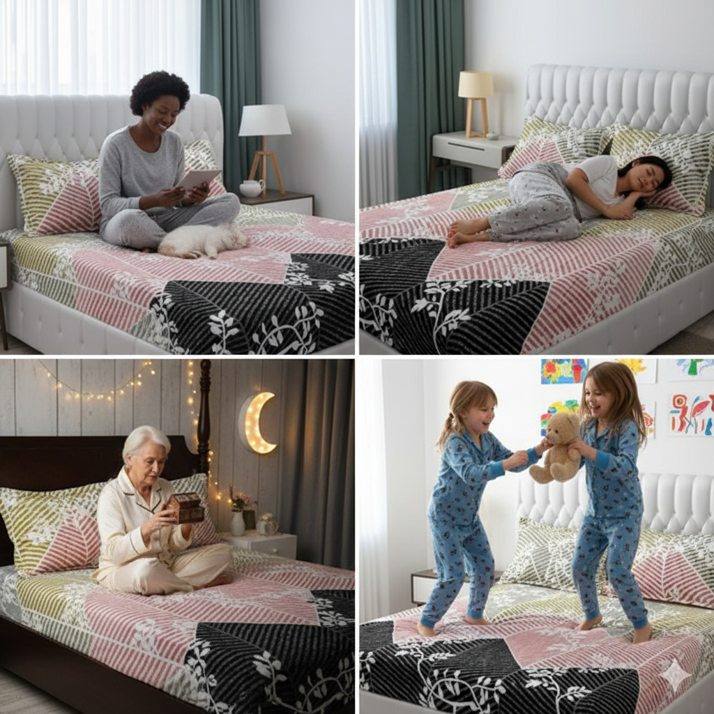 COTTON PRINTED BEDSHEET