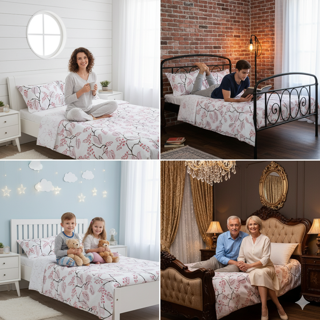 Premium Cotton Bedsheet – Unique, Stylish & Long-Lasting