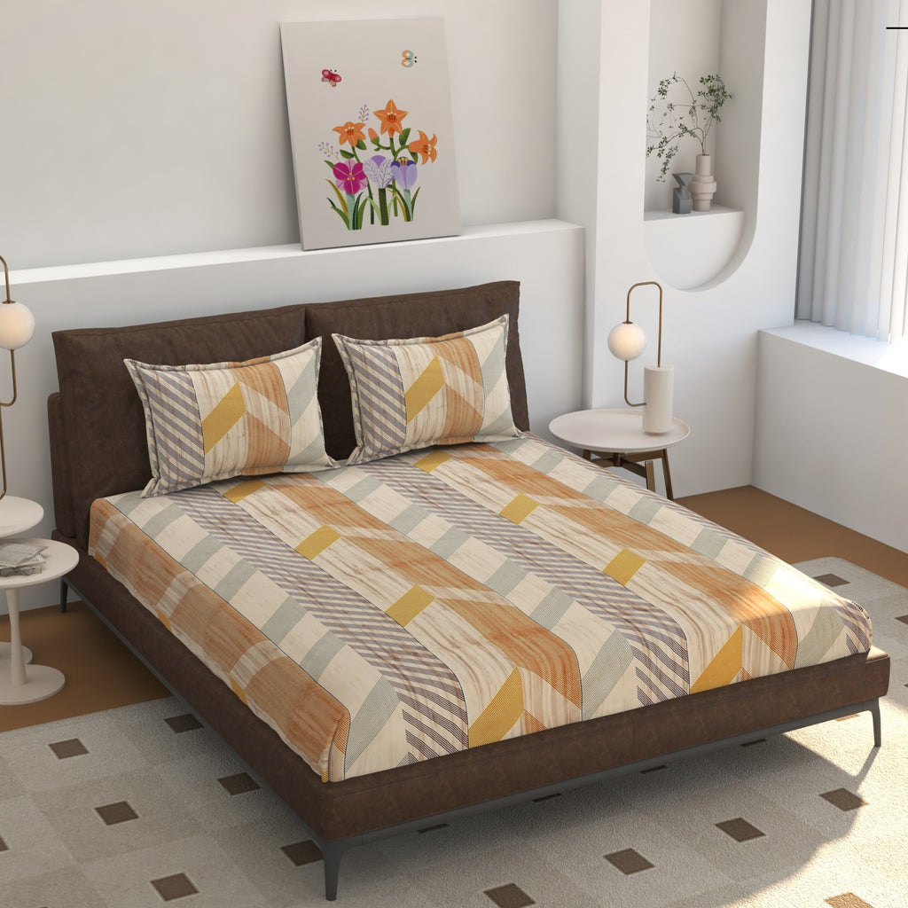 UrbanWeave Premium Cotton Bedsheet Set