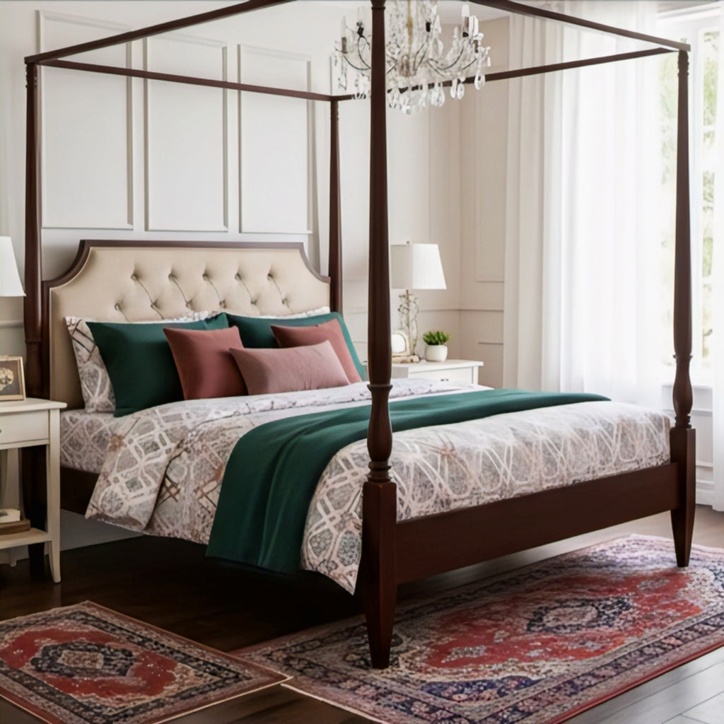 Modern Geometric Premium Cotton Bedsheet Set